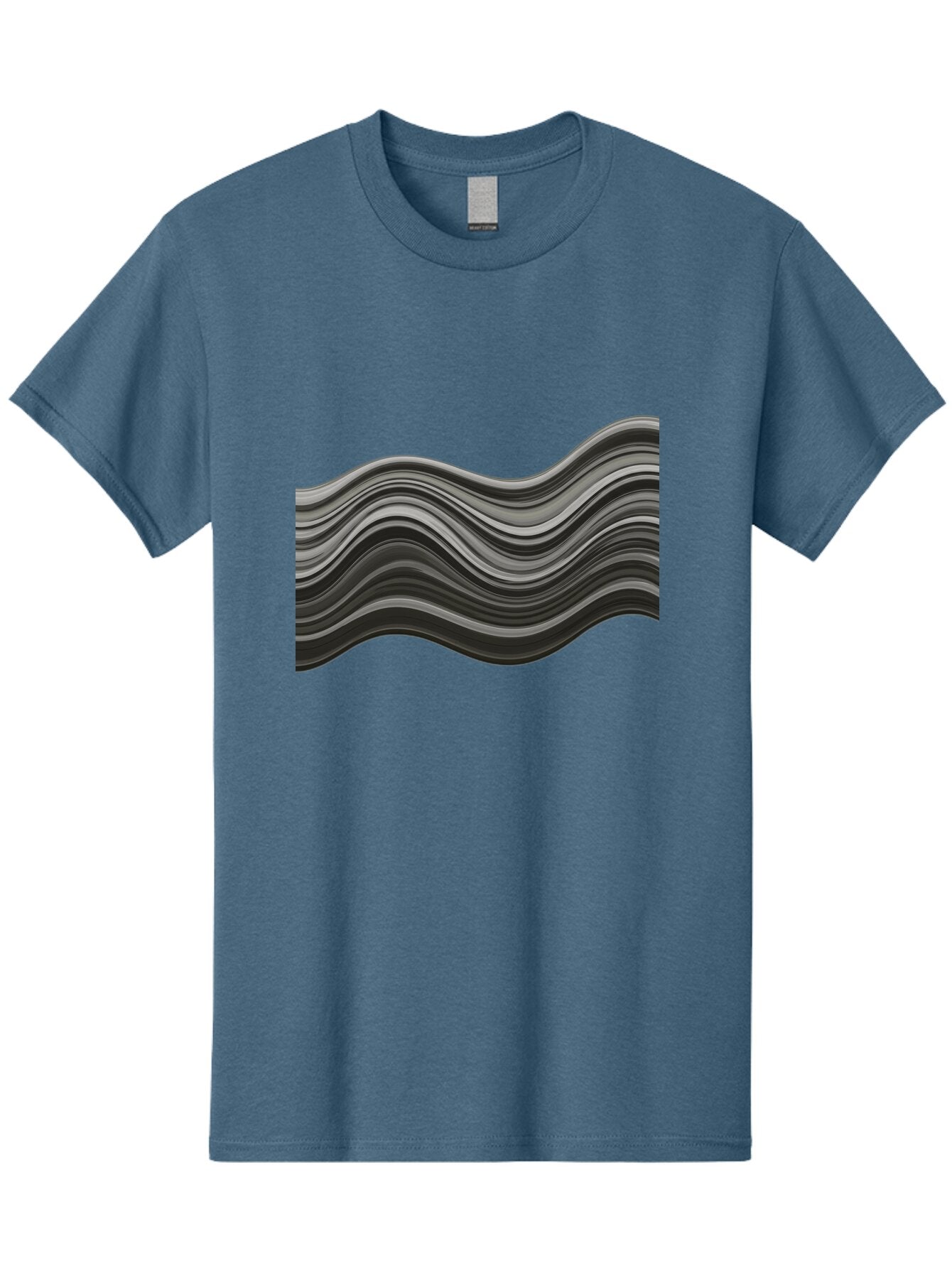 Wavy-Lines Men'S Graphic Tee, 100% Cotton, Comfortable Casual Summer Wear, Machine Washable, Vintage Camera, Old Camera, Antique Camera, Black Camera, Classic Photography, Photography Equipment, Nostalgic Device, Film Camera, Camera Art Ban969 9