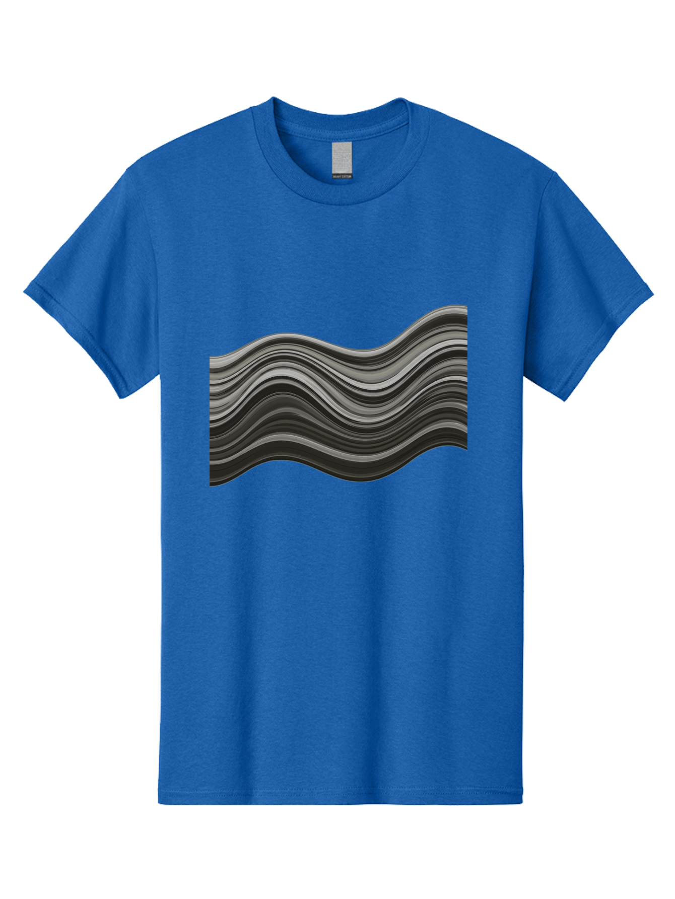 Wavy-Lines Men'S Graphic Tee, 100% Cotton, Comfortable Casual Summer Wear, Machine Washable, Vintage Camera, Old Camera, Antique Camera, Black Camera, Classic Photography, Photography Equipment, Nostalgic Device, Film Camera, Camera Art Ban969 3