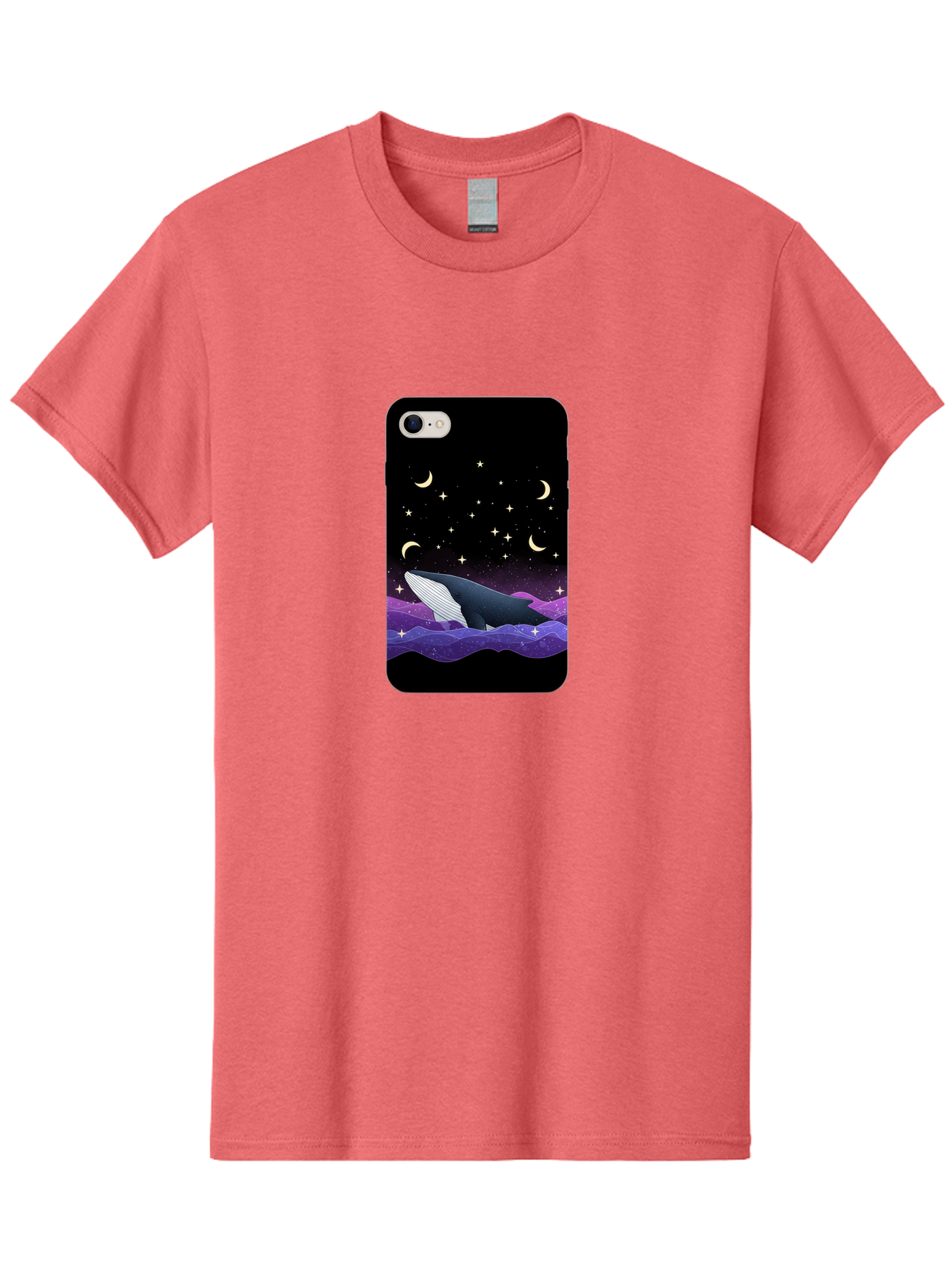 Whale-Phone-Case Men'S Graphic Tee, 100% Cotton, Comfortable Casual Summer Wear, Machine Washable, Vintage Camera, Old Camera, Antique Camera, Black Camera, Classic Photography, Photography Equipment, Nostalgic Device, Film Camera, Camera Art Ban971 4