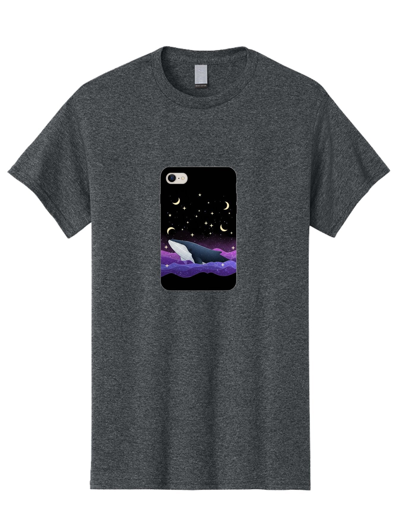 Whale-Phone-Case Men'S Graphic Tee, 100% Cotton, Comfortable Casual Summer Wear, Machine Washable, Vintage Camera, Old Camera, Antique Camera, Black Camera, Classic Photography, Photography Equipment, Nostalgic Device, Film Camera, Camera Art Ban971 15