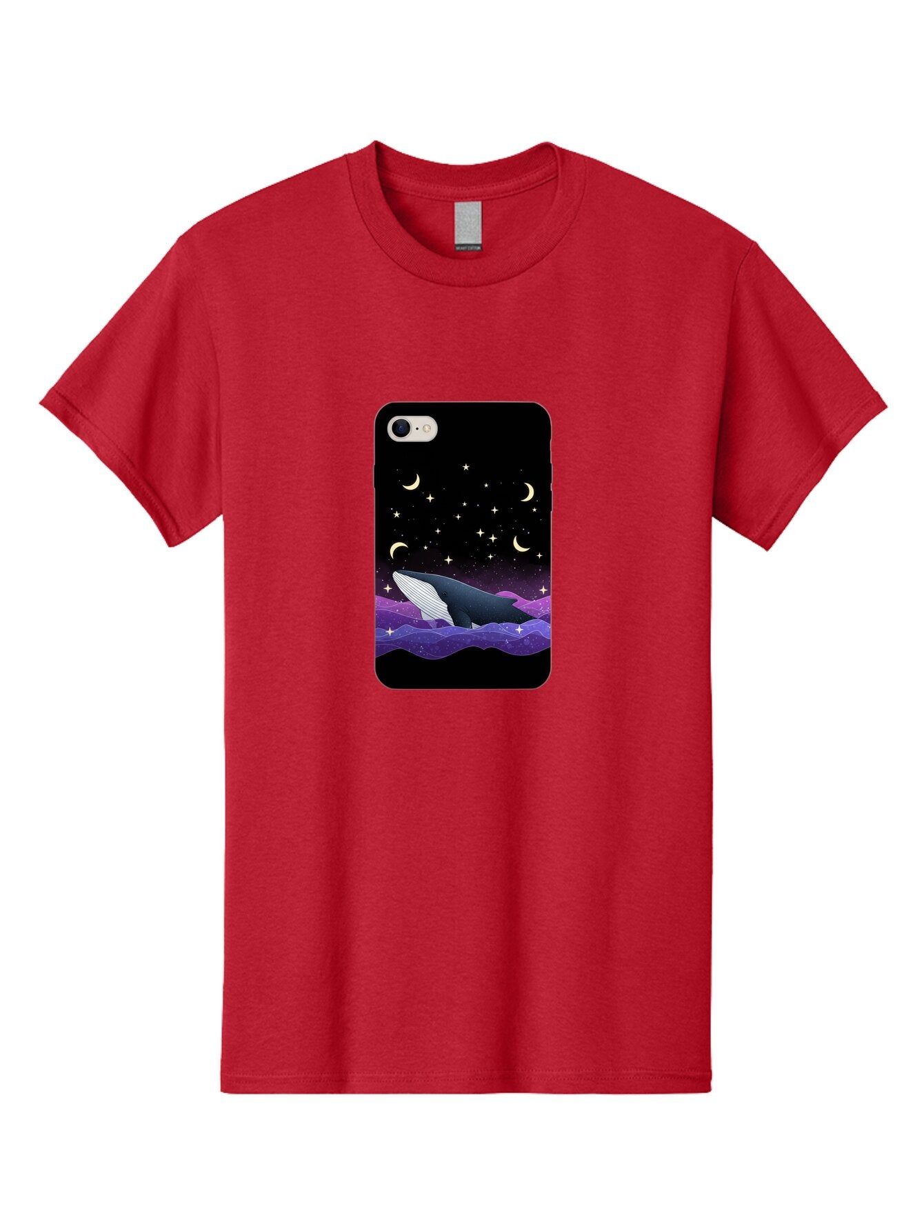 Whale-Phone-Case Men'S Graphic Tee, 100% Cotton, Comfortable Casual Summer Wear, Machine Washable, Vintage Camera, Old Camera, Antique Camera, Black Camera, Classic Photography, Photography Equipment, Nostalgic Device, Film Camera, Camera Art Ban971 4