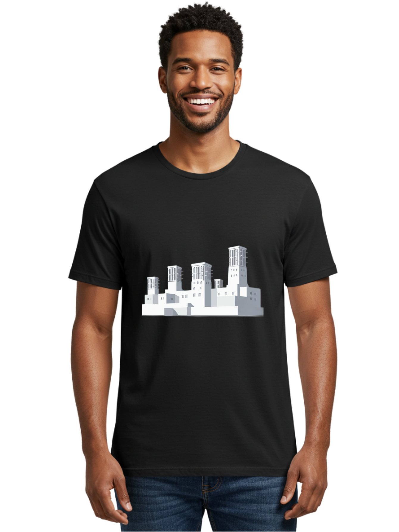White-Buildings Men'S Graphic Tee, 100% Cotton, Comfortable Casual Summer Wear, Machine Washable, Vintage Camera, Old Camera, Antique Camera, Black Camera, Classic Photography, Photography Equipment, Nostalgic Device, Film Camera, Camera Art Ban975 25