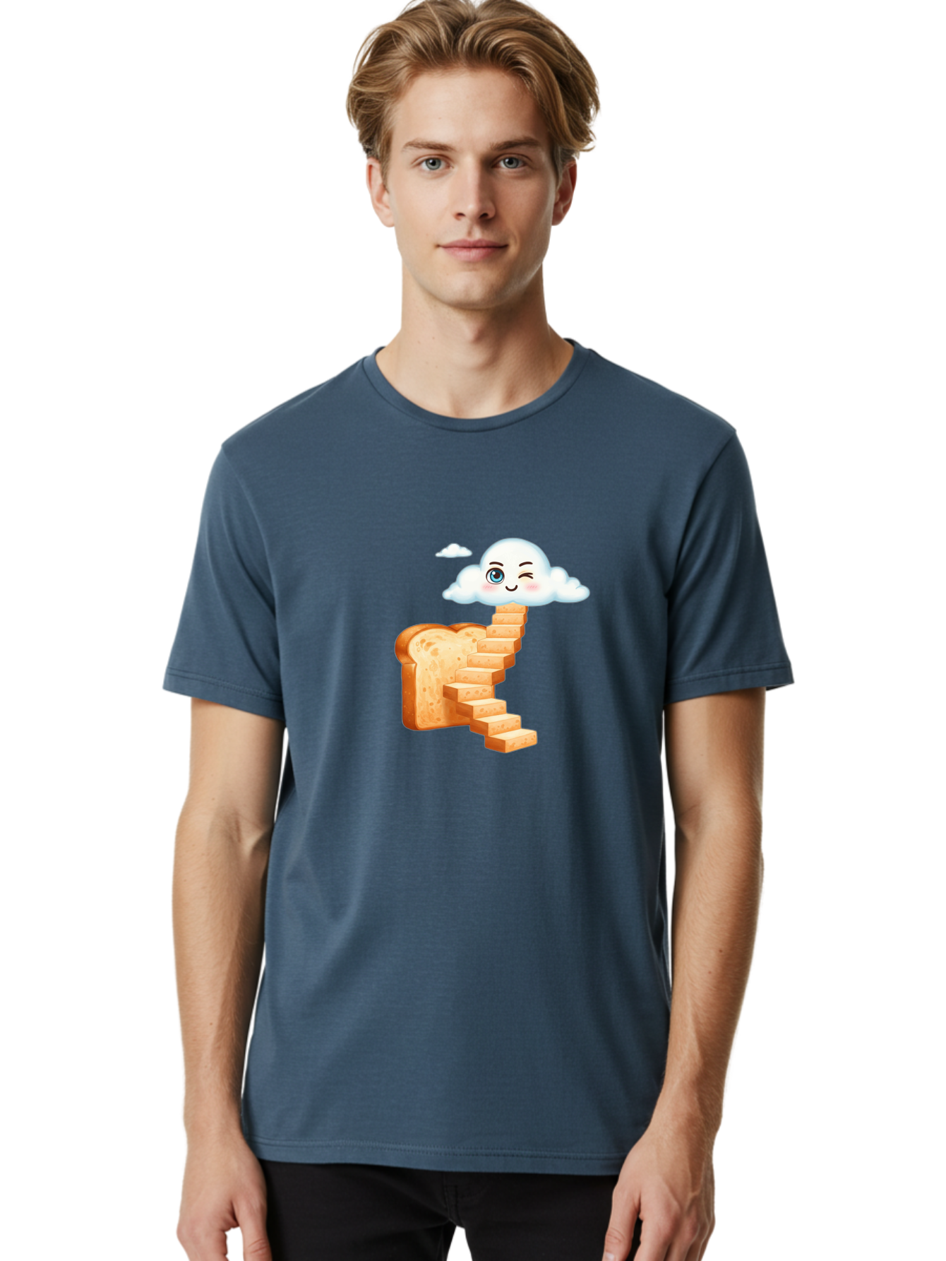 Winking-Cloud-Stairway-Bread Men'S Graphic Tee, 100% Cotton, Comfortable Casual Summer Wear, Machine Washable, Vintage Camera, Old Camera, Antique Camera, Black Camera, Classic Photography, Photography Equipment, Nostalgic Device, Film Camera, Ban980 27