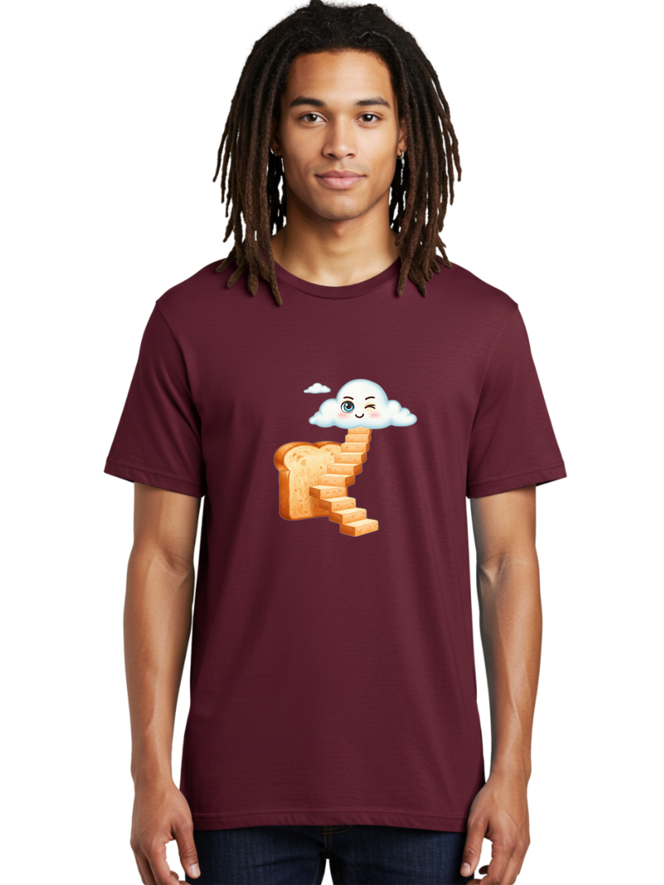Winking-Cloud-Stairway-Bread Men'S Graphic Tee, 100% Cotton, Comfortable Casual Summer Wear, Machine Washable, Vintage Camera, Old Camera, Antique Camera, Black Camera, Classic Photography, Photography Equipment, Nostalgic Device, Film Camera, Ban980 17