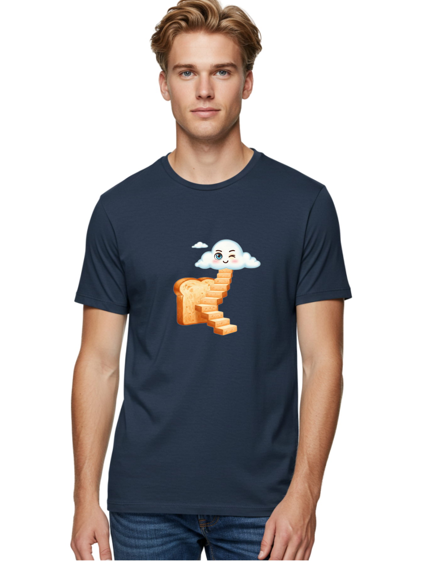 Winking-Cloud-Stairway-Bread Men'S Graphic Tee, 100% Cotton, Comfortable Casual Summer Wear, Machine Washable, Vintage Camera, Old Camera, Antique Camera, Black Camera, Classic Photography, Photography Equipment, Nostalgic Device, Film Camera, Ban980 28