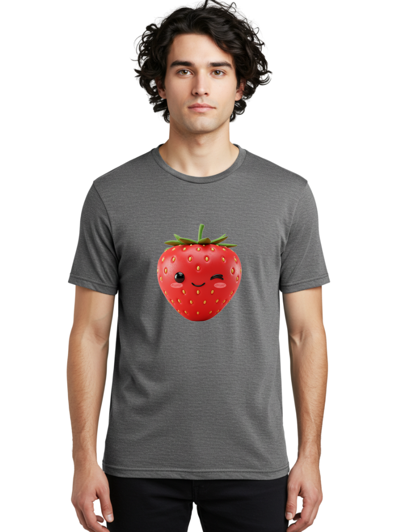 Winking-Strawberry Men'S Graphic Tee, 100% Cotton, Comfortable Casual Summer Wear, Machine Washable, Vintage Camera, Old Camera, Antique Camera, Black Camera, Classic Photography, Photography Equipment, Nostalgic Device, Film Camera, Ban981 27