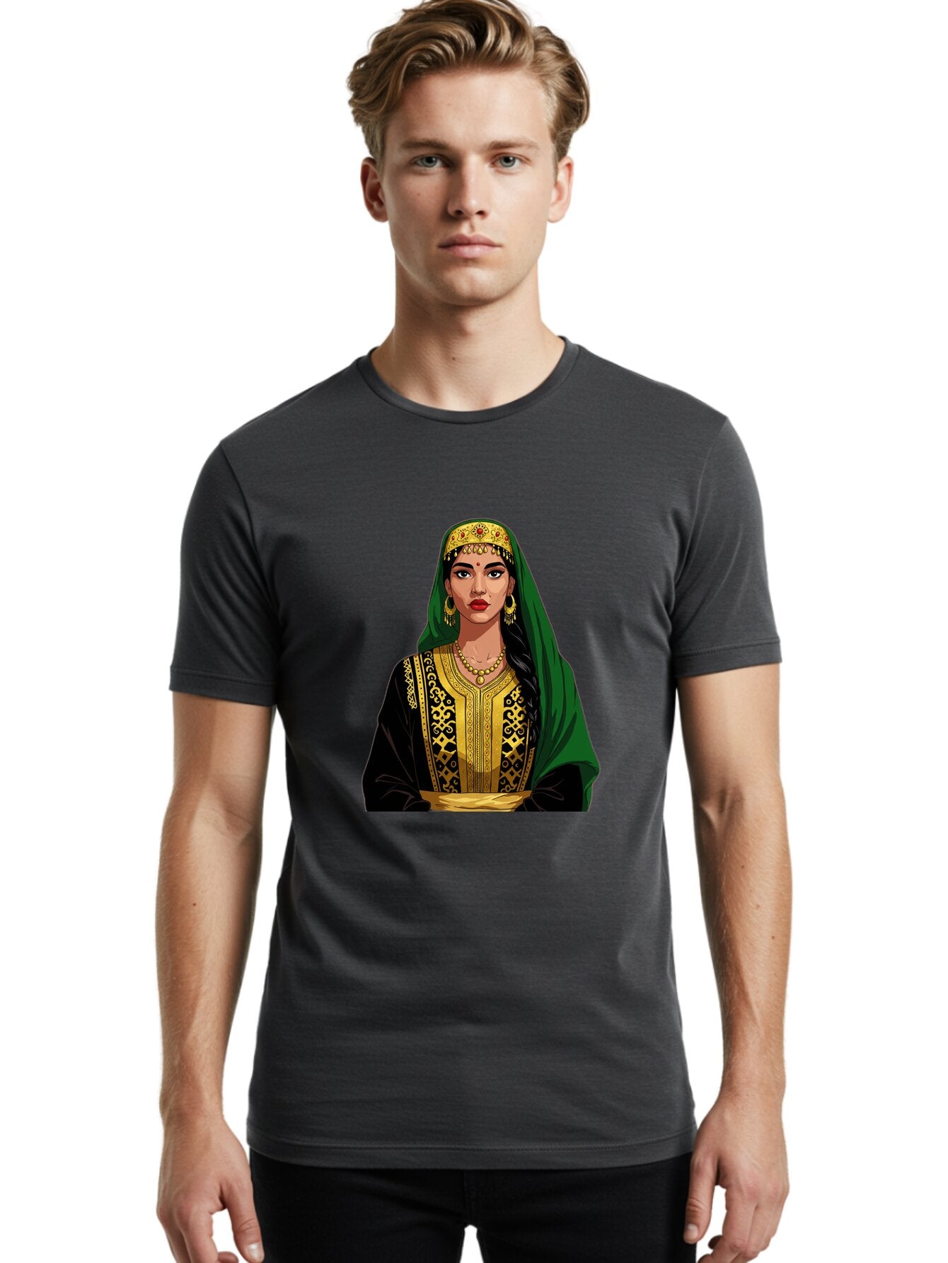Woman-In-Traditional-Attire Men'S Graphic Tee, 100% Cotton, Comfortable Casual Summer Wear, Machine Washable, Vintage Camera, Old Camera, Antique Camera, Black Camera, Classic Photography, Photography Equipment, Nostalgic Device, Film Camera, Ban987 20