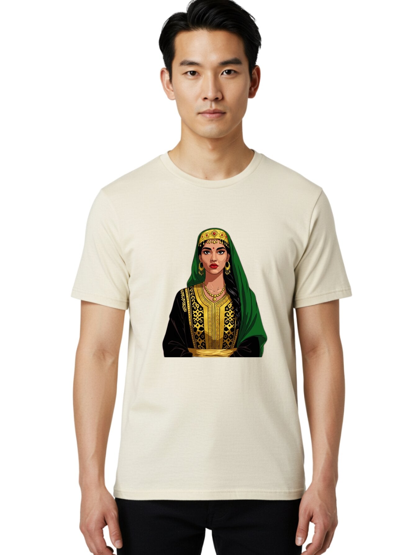 Woman-In-Traditional-Attire Men'S Graphic Tee, 100% Cotton, Comfortable Casual Summer Wear, Machine Washable, Vintage Camera, Old Camera, Antique Camera, Black Camera, Classic Photography, Photography Equipment, Nostalgic Device, Film Camera, Ban987 23