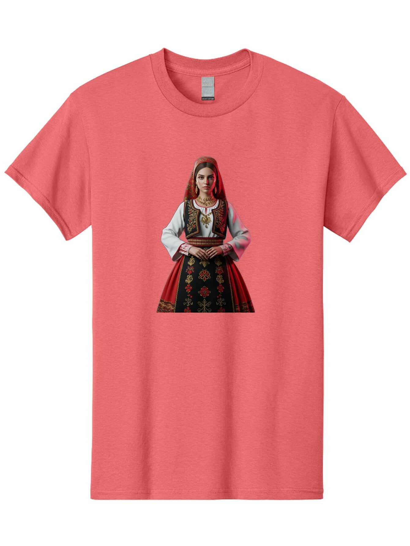 Woman-In-Traditional-Dress Men'S Graphic Tee, 100% Cotton, Comfortable Casual Summer Wear, Machine Washable, Vintage Camera, Old Camera, Antique Camera, Black Camera, Classic Photography, Photography Equipment, Nostalgic Device, Film Camera, Ban988 14