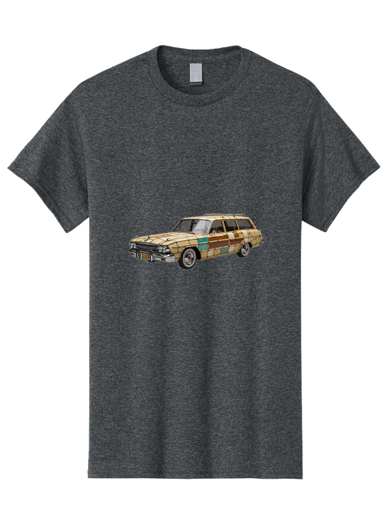 Wood-Panel-Station-Wagon Men'S Graphic Tee, 100% Cotton, Comfortable Casual Summer Wear, Machine Washable, Vintage Camera, Old Camera, Antique Camera, Black Camera, Classic Photography, Photography Equipment, Nostalgic Device, Film Camera, Ban990 9