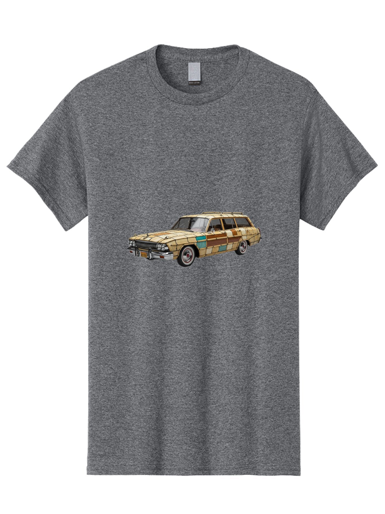 Wood-Panel-Station-Wagon Men'S Graphic Tee, 100% Cotton, Comfortable Casual Summer Wear, Machine Washable, Vintage Camera, Old Camera, Antique Camera, Black Camera, Classic Photography, Photography Equipment, Nostalgic Device, Film Camera, Ban990 4