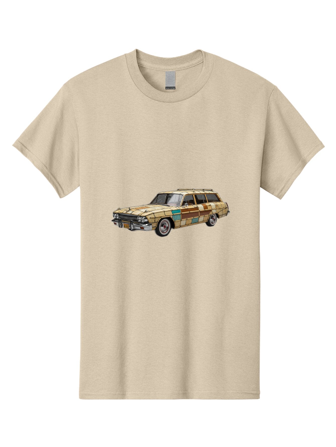 Wood-Panel-Station-Wagon Men'S Graphic Tee, 100% Cotton, Comfortable Casual Summer Wear, Machine Washable, Vintage Camera, Old Camera, Antique Camera, Black Camera, Classic Photography, Photography Equipment, Nostalgic Device, Film Camera, Ban990 14