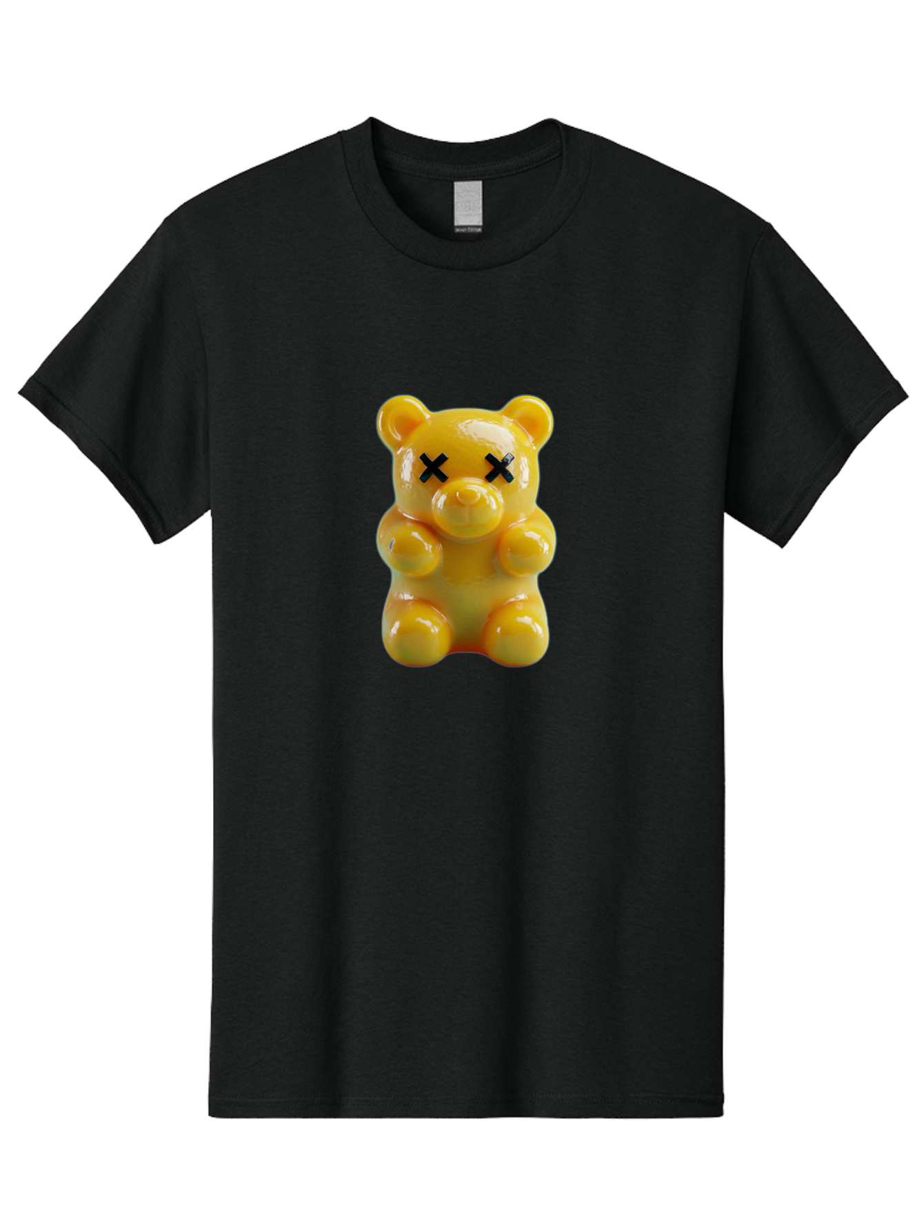 X-Eyes-Gummy-Bear Men'S Graphic Tee, 100% Cotton, Comfortable Casual Summer Wear, Machine Washable, Vintage Camera, Old Camera, Antique Camera, Black Camera, Classic Photography, Photography Equipment, Nostalgic Device, Film Camera, Camera Art Ban995 9