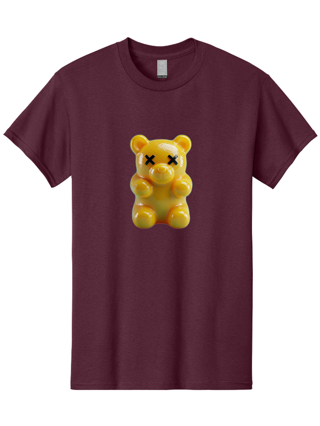 X-Eyes-Gummy-Bear Men'S Graphic Tee, 100% Cotton, Comfortable Casual Summer Wear, Machine Washable, Vintage Camera, Old Camera, Antique Camera, Black Camera, Classic Photography, Photography Equipment, Nostalgic Device, Film Camera, Camera Art Ban995 8