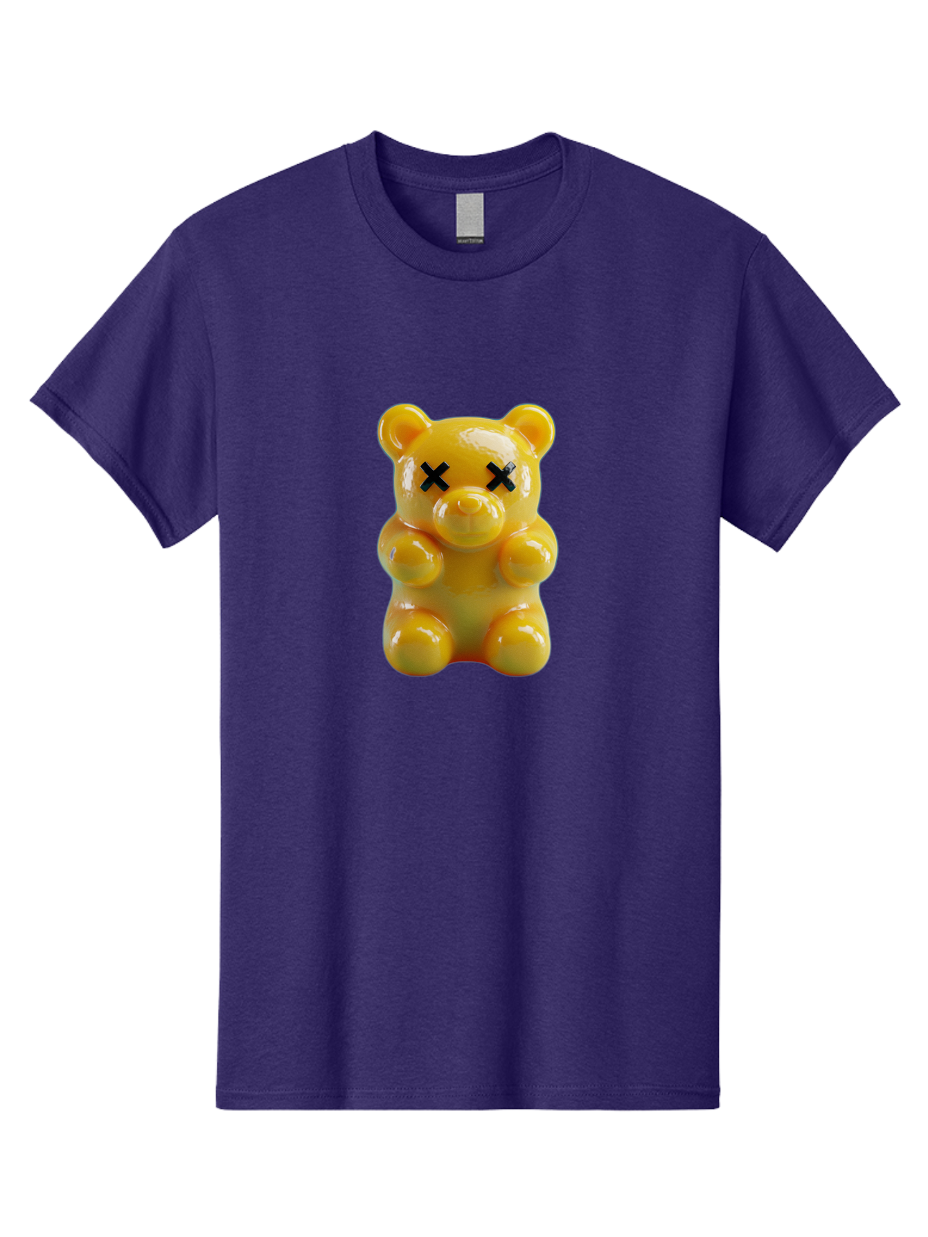 X-Eyes-Gummy-Bear Men'S Graphic Tee, 100% Cotton, Comfortable Casual Summer Wear, Machine Washable, Vintage Camera, Old Camera, Antique Camera, Black Camera, Classic Photography, Photography Equipment, Nostalgic Device, Film Camera, Camera Art Ban995 4