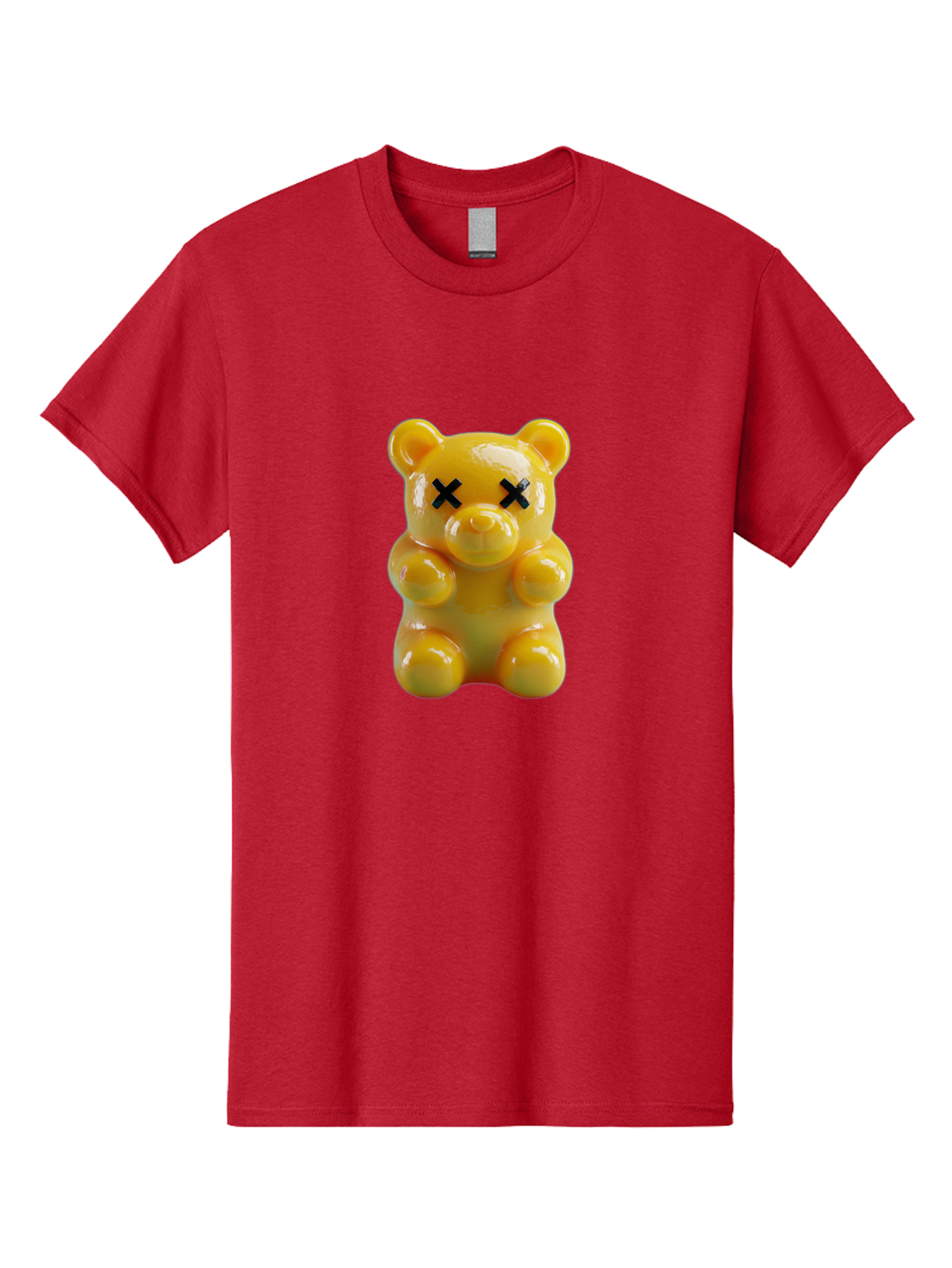 X-Eyes-Gummy-Bear Men'S Graphic Tee, 100% Cotton, Comfortable Casual Summer Wear, Machine Washable, Vintage Camera, Old Camera, Antique Camera, Black Camera, Classic Photography, Photography Equipment, Nostalgic Device, Film Camera, Camera Art Ban995 10