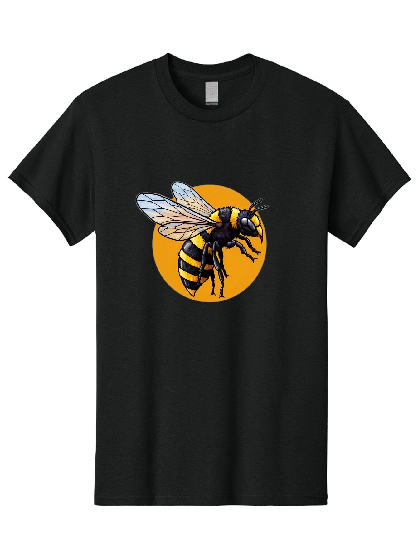 Yellow-And-Black-Bee Men'S Graphic Tee, 100% Cotton, Comfortable Casual Summer Wear, Machine Washable, Vintage Camera, Old Camera, Antique Camera, Black Camera, Classic Photography, Photography Equipment, Nostalgic Device, Film Camera, Ban997 3