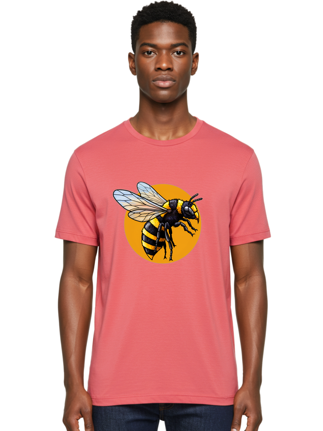 Yellow-And-Black-Bee Men'S Graphic Tee, 100% Cotton, Comfortable Casual Summer Wear, Machine Washable, Vintage Camera, Old Camera, Antique Camera, Black Camera, Classic Photography, Photography Equipment, Nostalgic Device, Film Camera, Ban997 22