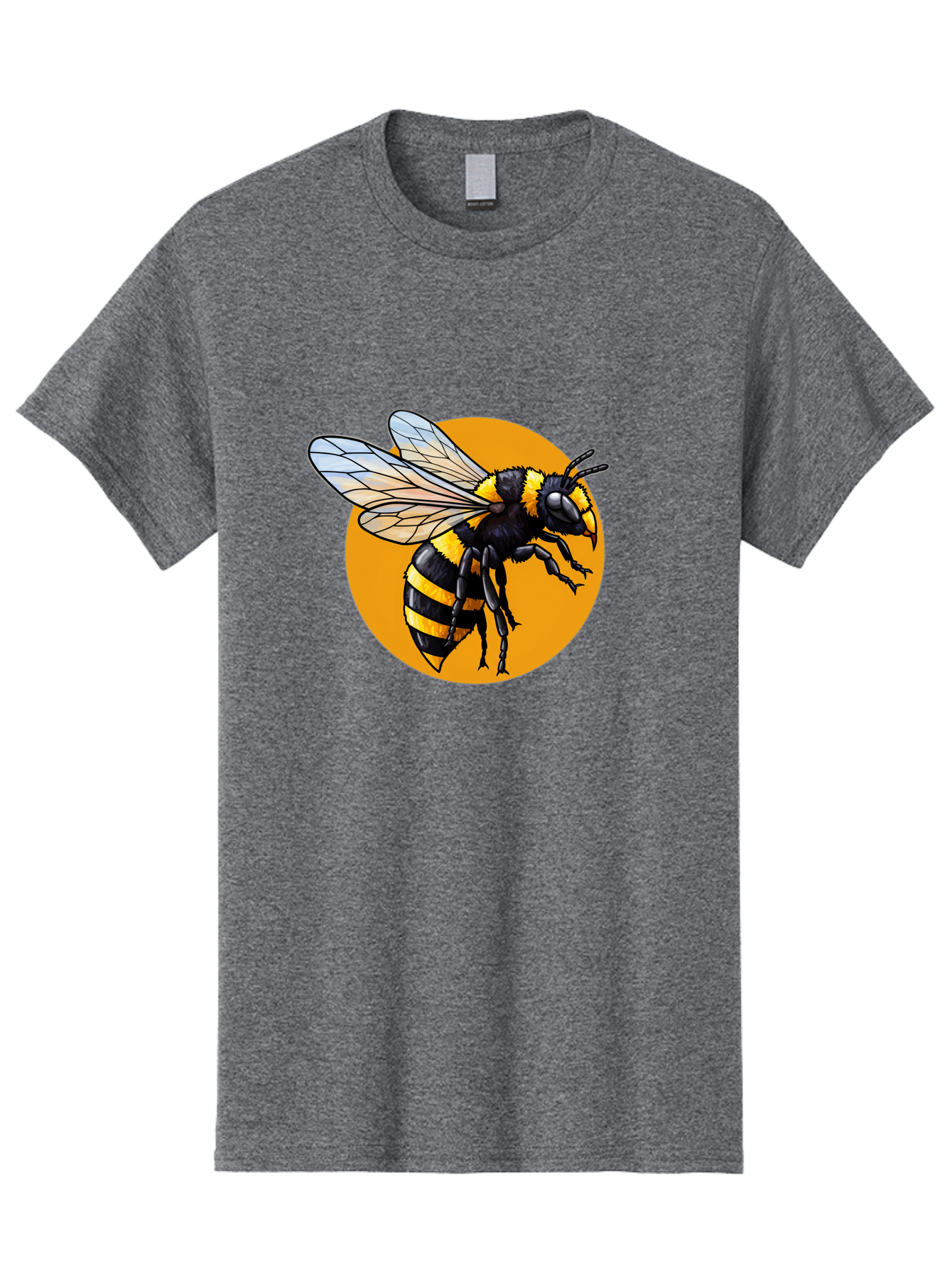 Yellow-And-Black-Bee Men'S Graphic Tee, 100% Cotton, Comfortable Casual Summer Wear, Machine Washable, Vintage Camera, Old Camera, Antique Camera, Black Camera, Classic Photography, Photography Equipment, Nostalgic Device, Film Camera, Ban997