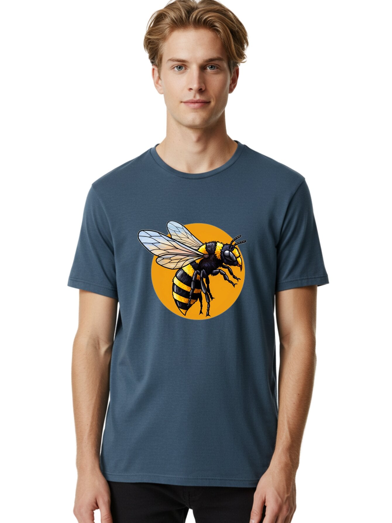 Yellow-And-Black-Bee Men'S Graphic Tee, 100% Cotton, Comfortable Casual Summer Wear, Machine Washable, Vintage Camera, Old Camera, Antique Camera, Black Camera, Classic Photography, Photography Equipment, Nostalgic Device, Film Camera, Ban997 17