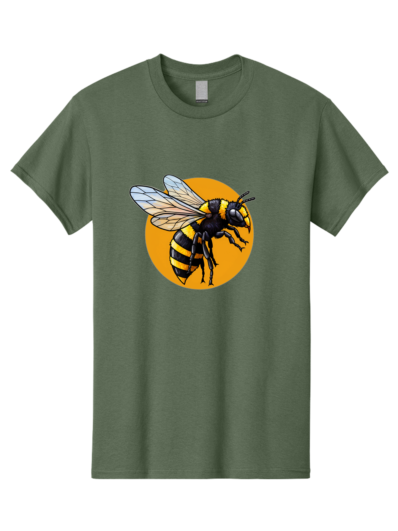 Yellow-And-Black-Bee Men'S Graphic Tee, 100% Cotton, Comfortable Casual Summer Wear, Machine Washable, Vintage Camera, Old Camera, Antique Camera, Black Camera, Classic Photography, Photography Equipment, Nostalgic Device, Film Camera, Ban997