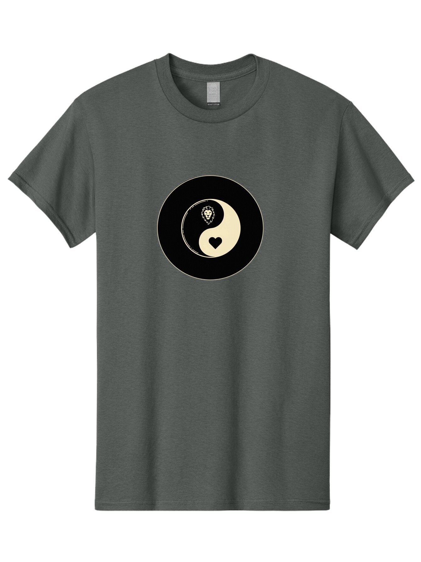 Yin-Yang-Heart-Lion Men'S Graphic Tee, 100% Cotton, Comfortable Casual Summer Wear, Machine Washable, Vintage Camera, Old Camera, Antique Camera, Black Camera, Classic Photography, Photography Equipment, Nostalgic Device, Film Camera, Bao001 15