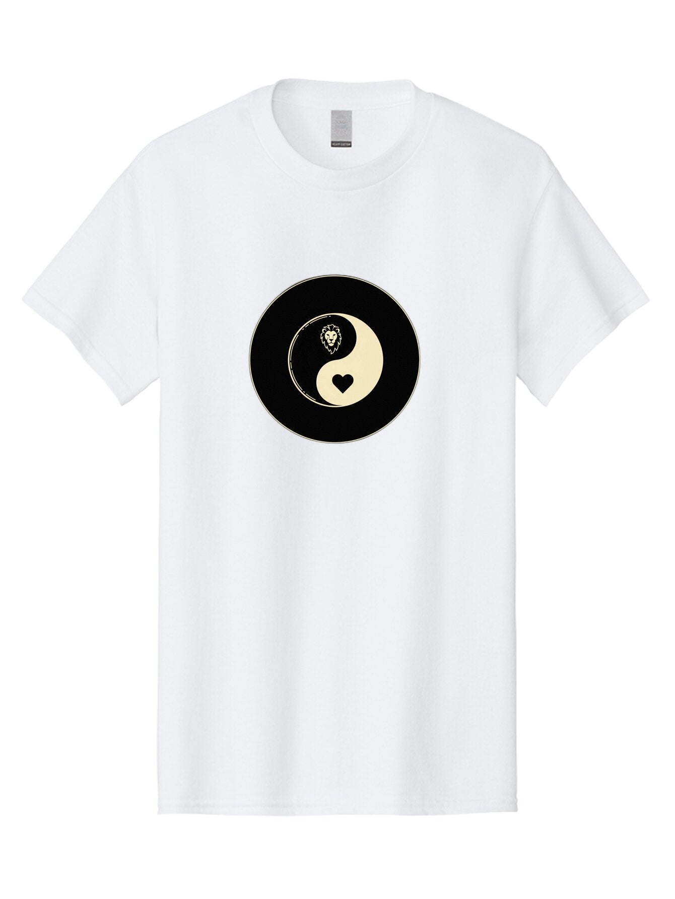 Yin-Yang-Heart-Lion Men'S Graphic Tee, 100% Cotton, Comfortable Casual Summer Wear, Machine Washable, Vintage Camera, Old Camera, Antique Camera, Black Camera, Classic Photography, Photography Equipment, Nostalgic Device, Film Camera, Bao001 10