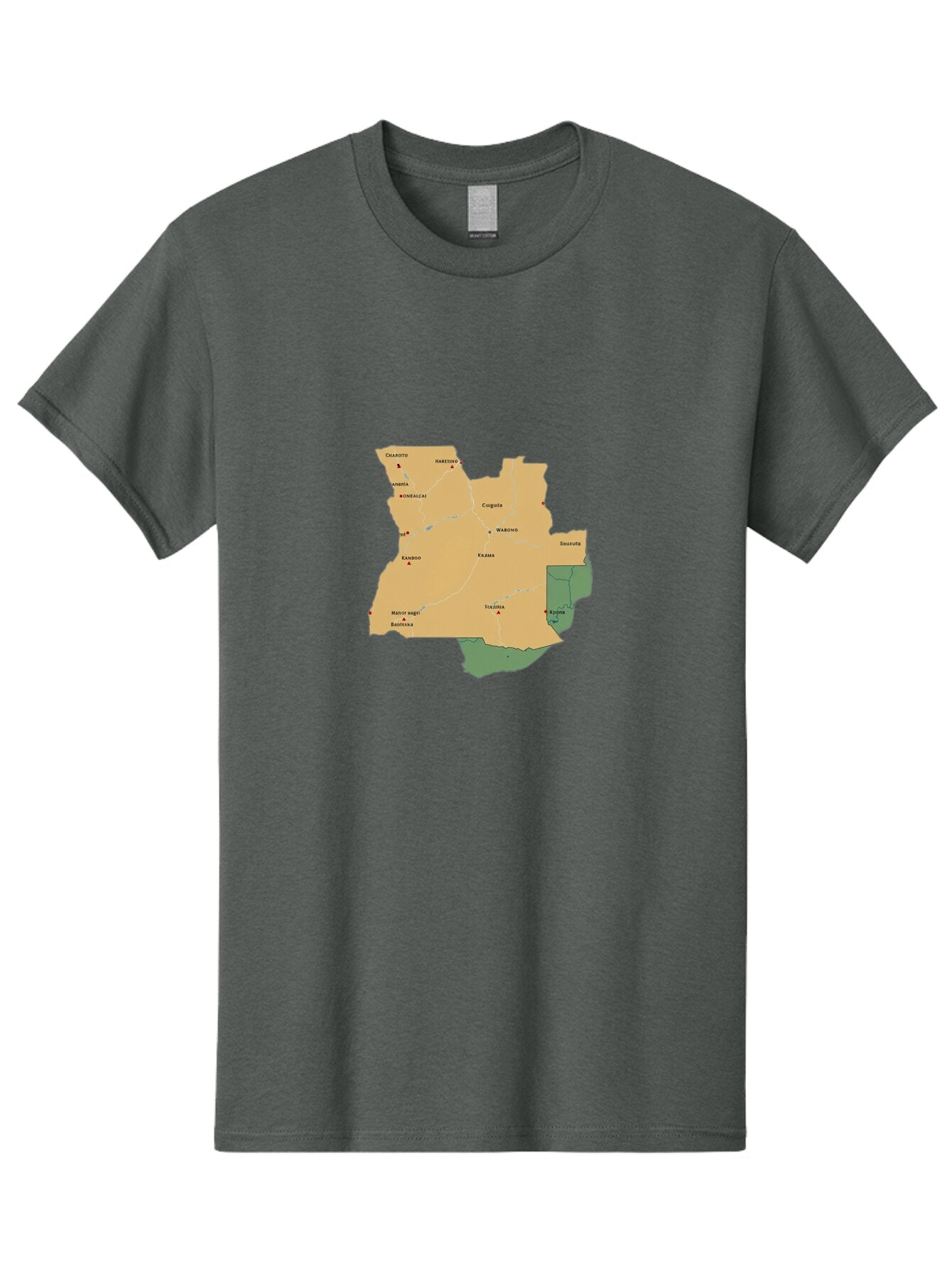 Zambia-Map Men'S Graphic Tee, 100% Cotton, Comfortable Casual Summer Wear, Machine Washable, Vintage Camera, Old Camera, Antique Camera, Black Camera, Classic Photography, Photography Equipment, Nostalgic Device, Film Camera, Camera Art Bao002 3