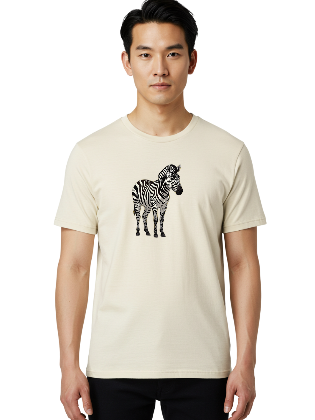 Zebra Men'S Graphic Tee, 100% Cotton, Comfortable Casual Summer Wear, Machine Washable, Vintage Camera, Old Camera, Antique Camera, Black Camera, Classic Photography, Photography Equipment, Nostalgic Device, Film Camera, Camera Art Bao003 25