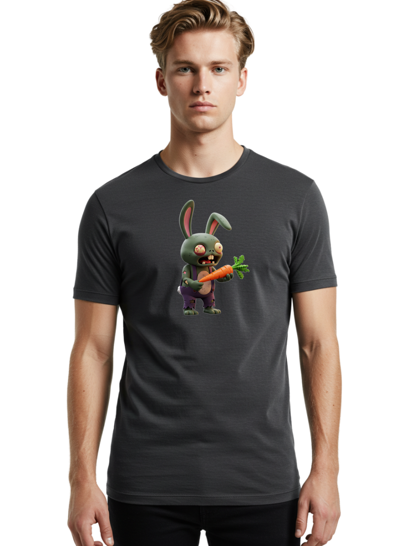 Zombie-Bunny-1 Men'S Graphic Tee, 100% Cotton, Comfortable Casual Summer Wear, Machine Washable, Vintage Camera, Old Camera, Antique Camera, Black Camera, Classic Photography, Photography Equipment, Nostalgic Device, Film Camera, Camera Art Bao004 27