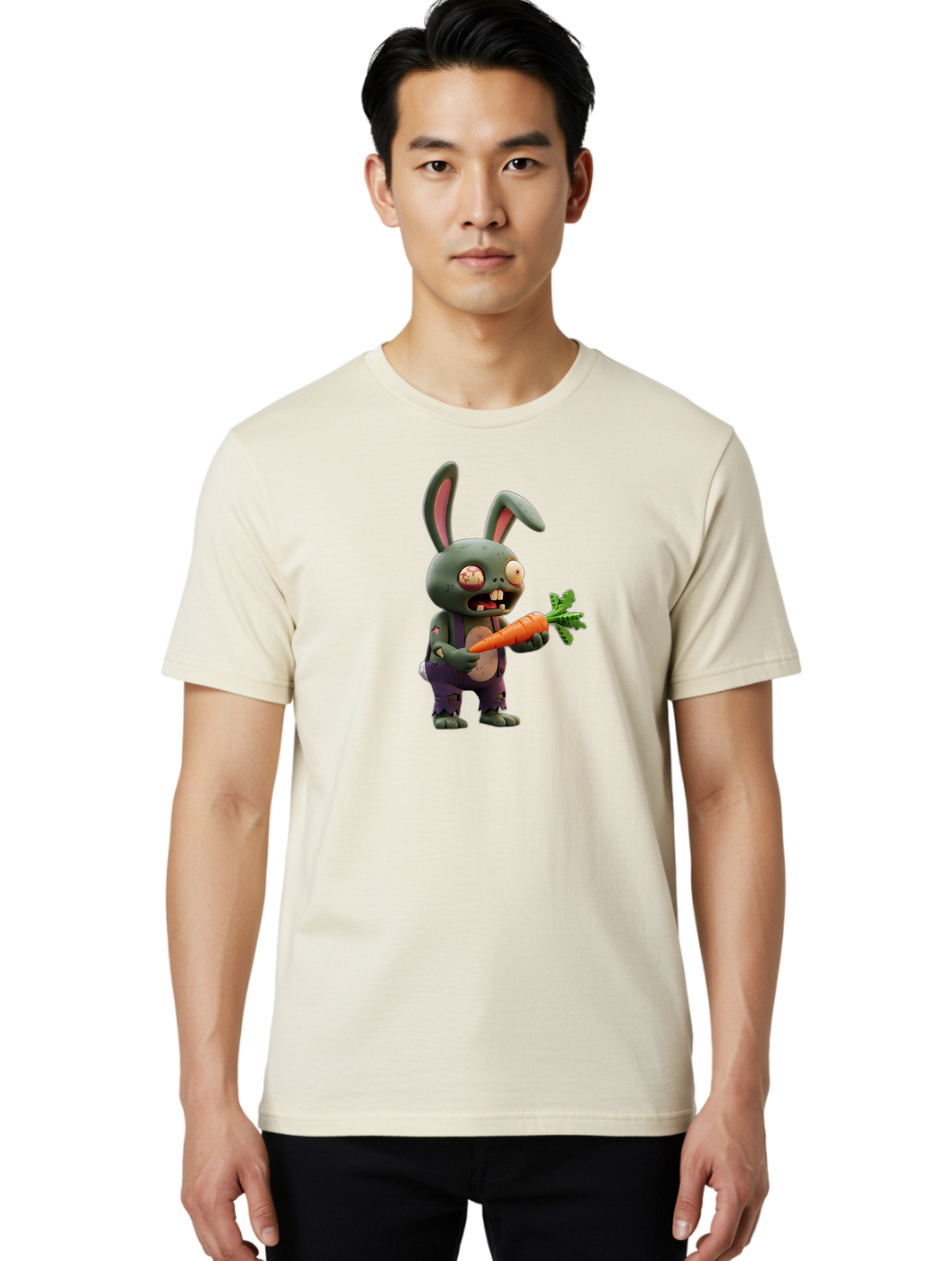 Zombie-Bunny-1 Men'S Graphic Tee, 100% Cotton, Comfortable Casual Summer Wear, Machine Washable, Vintage Camera, Old Camera, Antique Camera, Black Camera, Classic Photography, Photography Equipment, Nostalgic Device, Film Camera, Camera Art Bao004 21