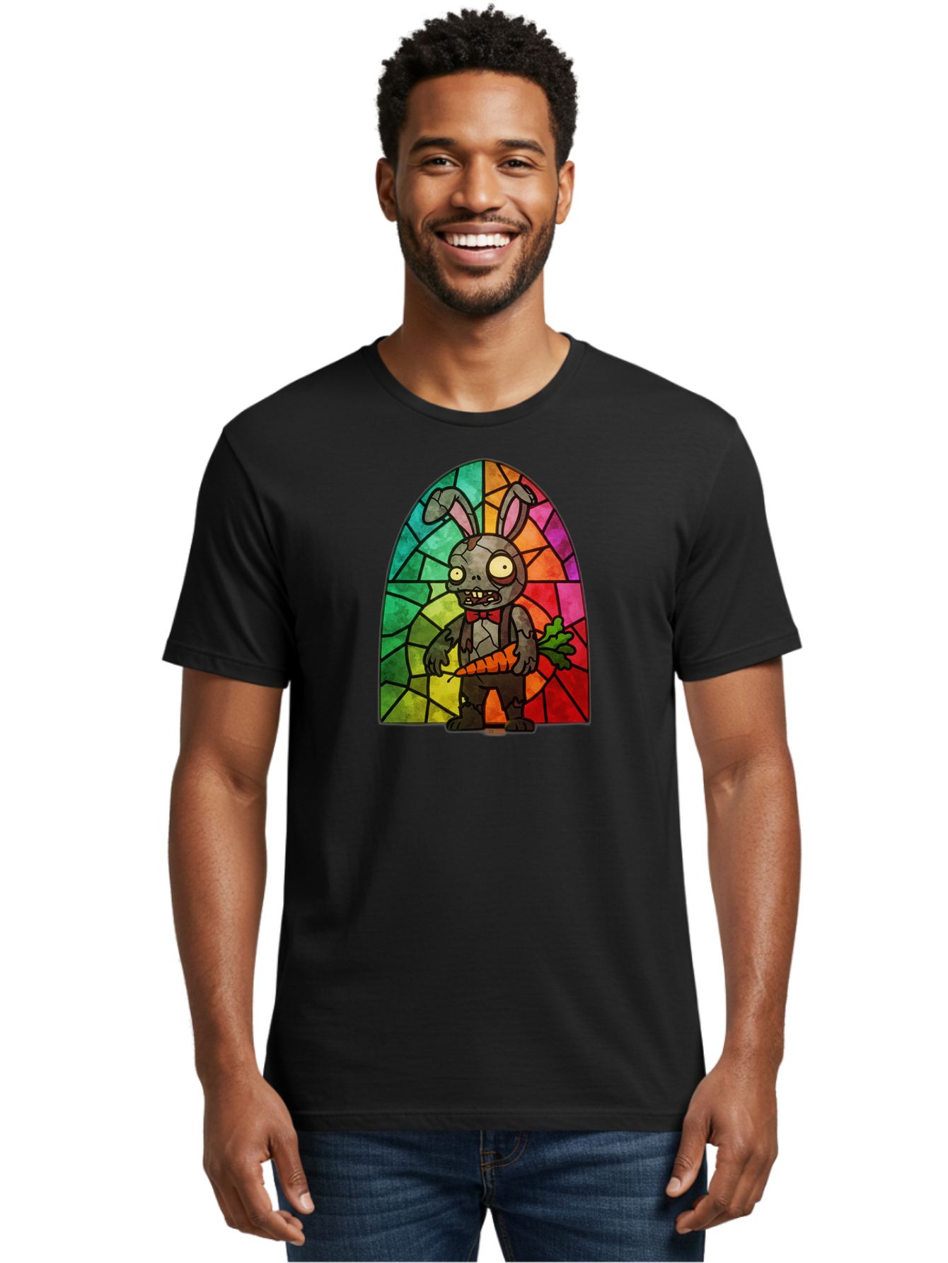 Zombie-Bunny-5 Men'S Graphic Tee, 100% Cotton, Comfortable Casual Summer Wear, Machine Washable, Vintage Camera, Old Camera, Antique Camera, Black Camera, Classic Photography, Photography Equipment, Nostalgic Device, Film Camera, Camera Art Bao008 19