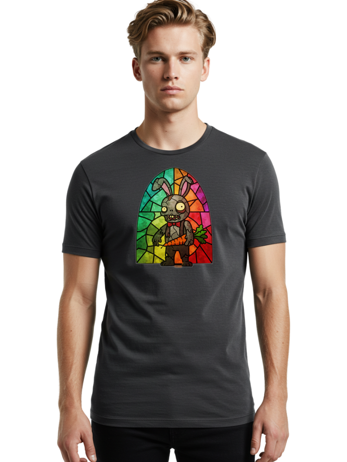 Zombie-Bunny-5 Men'S Graphic Tee, 100% Cotton, Comfortable Casual Summer Wear, Machine Washable, Vintage Camera, Old Camera, Antique Camera, Black Camera, Classic Photography, Photography Equipment, Nostalgic Device, Film Camera, Camera Art Bao008 17