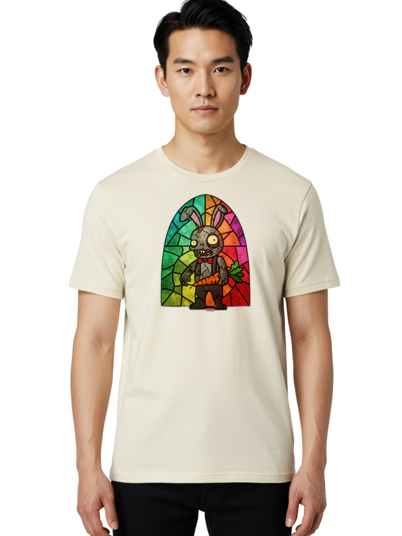 Zombie-Bunny-5 Men'S Graphic Tee, 100% Cotton, Comfortable Casual Summer Wear, Machine Washable, Vintage Camera, Old Camera, Antique Camera, Black Camera, Classic Photography, Photography Equipment, Nostalgic Device, Film Camera, Camera Art Bao008 26