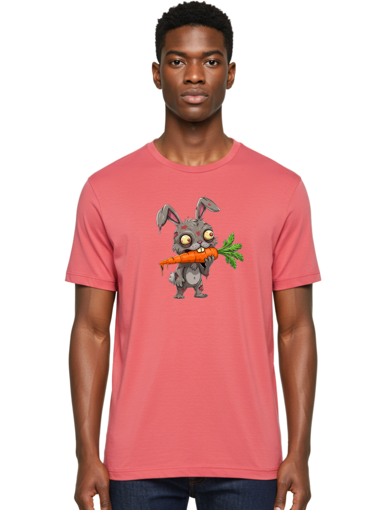 Zombie-Rabbit-2 Men'S Graphic Tee, 100% Cotton, Comfortable Casual Summer Wear, Machine Washable, Vintage Camera, Old Camera, Antique Camera, Black Camera, Classic Photography, Photography Equipment, Nostalgic Device, Film Camera, Camera Art Bao013 28