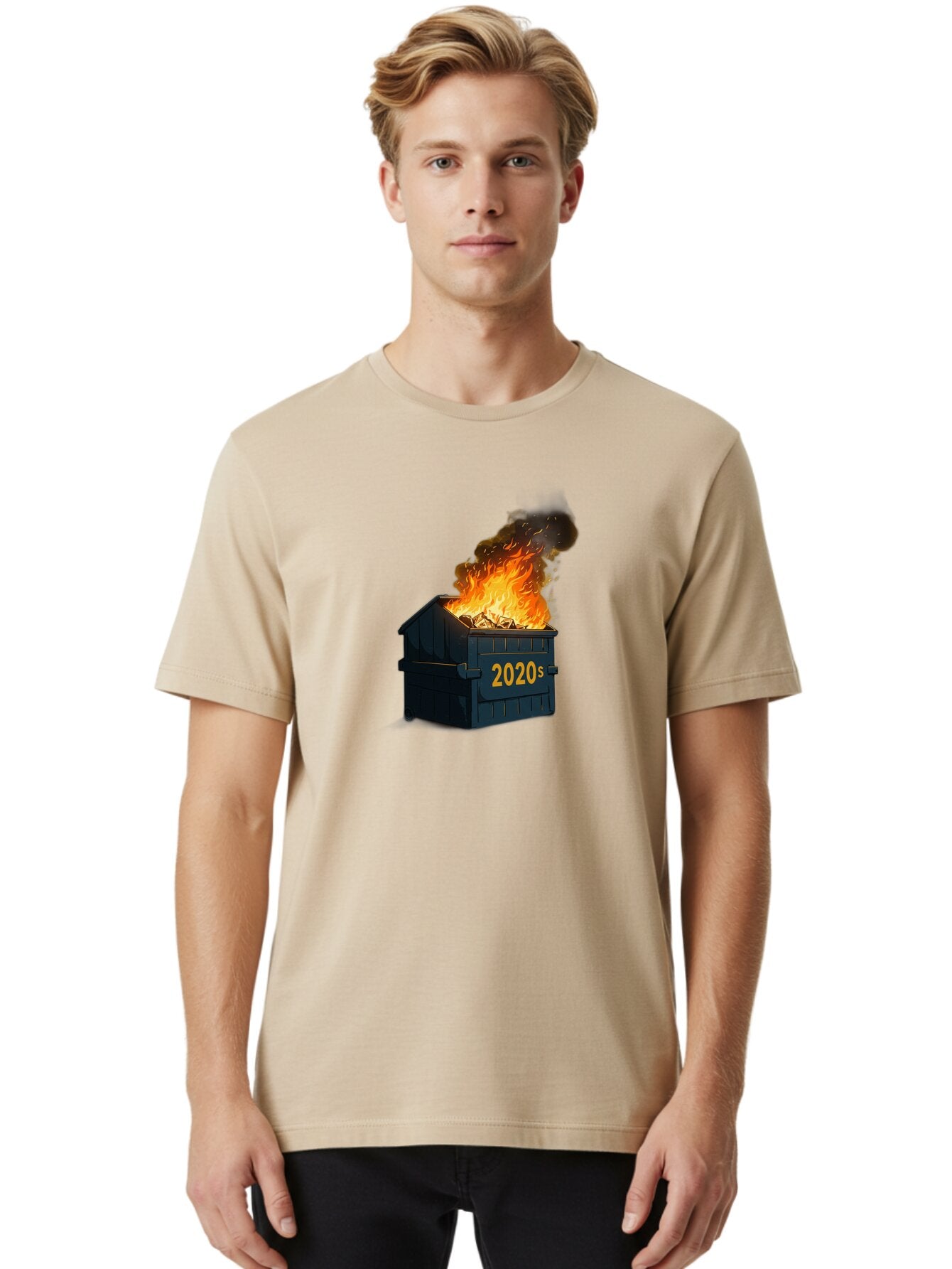 2020S-Dumpster-Fire Men'S Graphic Tee, 100% Cotton, Comfortable Casual Summer Wear, Machine Washable, Vintage Camera, Old Camera, Antique Camera, Black Camera, Classic Photography, Photography Equipment, Nostalgic Device, Film Camera, Bao026 19