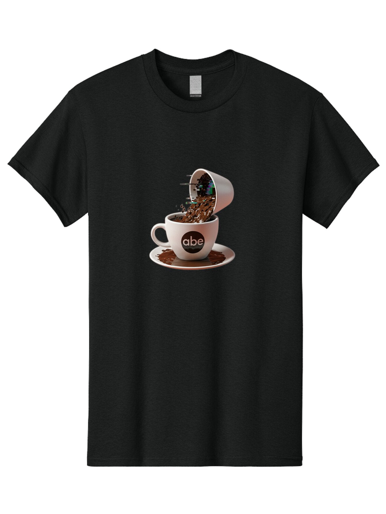 Abe-Coffee-Cup Men'S Graphic Tee, 100% Cotton, Comfortable Casual Summer Wear, Machine Washable, Vintage Camera, Old Camera, Antique Camera, Black Camera, Classic Photography, Photography Equipment, Nostalgic Device, Film Camera, Camera Art Bao030 14