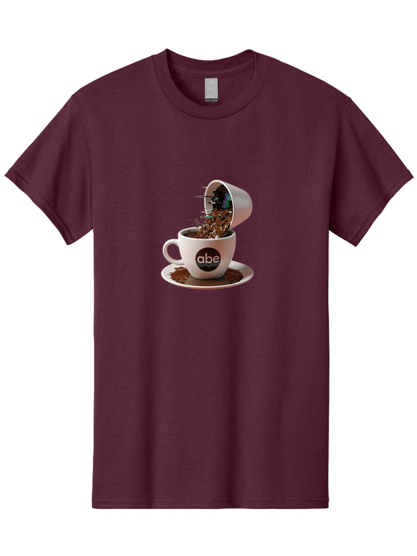 Abe-Coffee-Cup Men'S Graphic Tee, 100% Cotton, Comfortable Casual Summer Wear, Machine Washable, Vintage Camera, Old Camera, Antique Camera, Black Camera, Classic Photography, Photography Equipment, Nostalgic Device, Film Camera, Camera Art Bao030 3