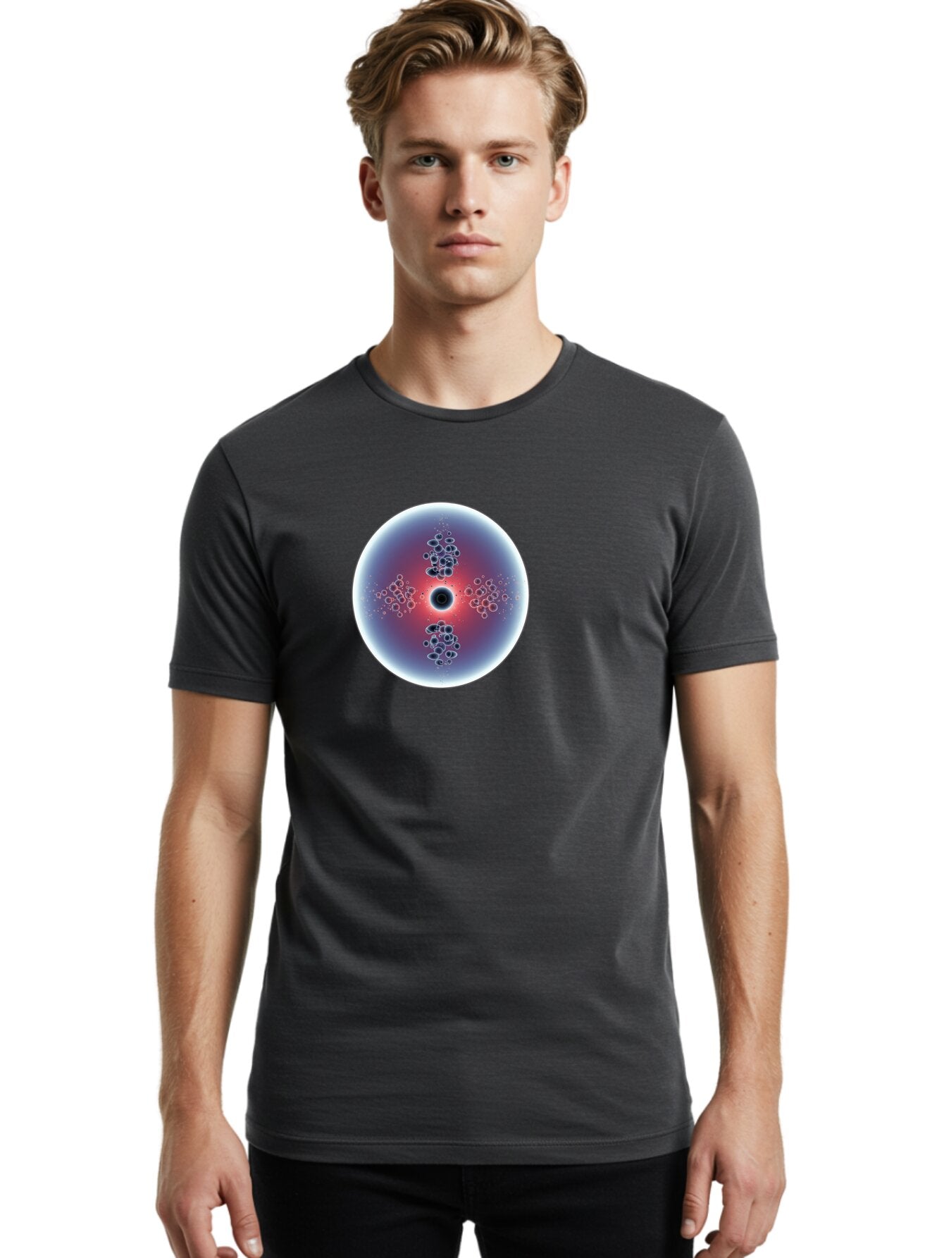 Abstract-Circle Men'S Graphic Tee, 100% Cotton, Comfortable Casual Summer Wear, Machine Washable, Vintage Camera, Old Camera, Antique Camera, Black Camera, Classic Photography, Photography Equipment, Nostalgic Device, Film Camera, Camera Art Bao031 27