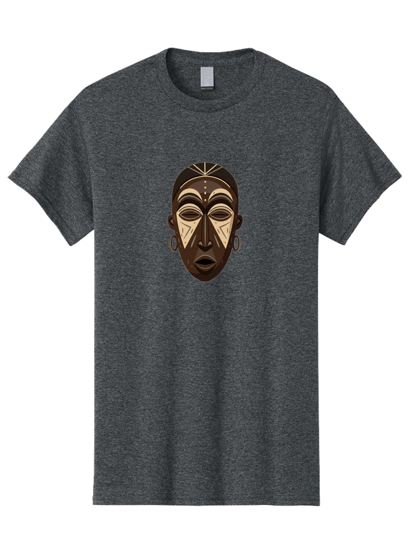 African-Mask Men'S Graphic Tee, 100% Cotton, Comfortable Casual Summer Wear, Machine Washable, Vintage Camera, Old Camera, Antique Camera, Black Camera, Classic Photography, Photography Equipment, Nostalgic Device, Film Camera, Camera Art Bao033 12