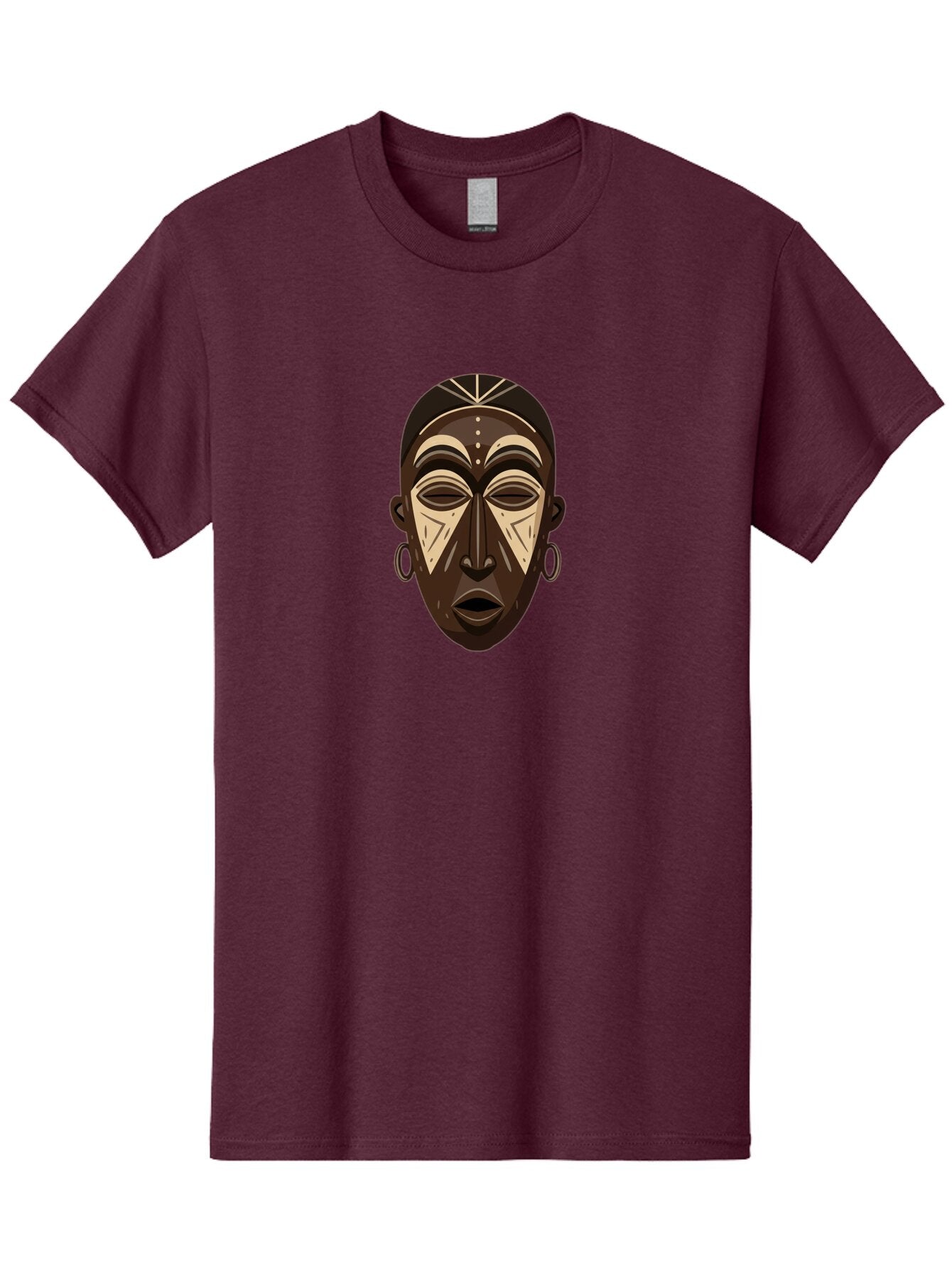 African-Mask Men'S Graphic Tee, 100% Cotton, Comfortable Casual Summer Wear, Machine Washable, Vintage Camera, Old Camera, Antique Camera, Black Camera, Classic Photography, Photography Equipment, Nostalgic Device, Film Camera, Camera Art Bao033 10