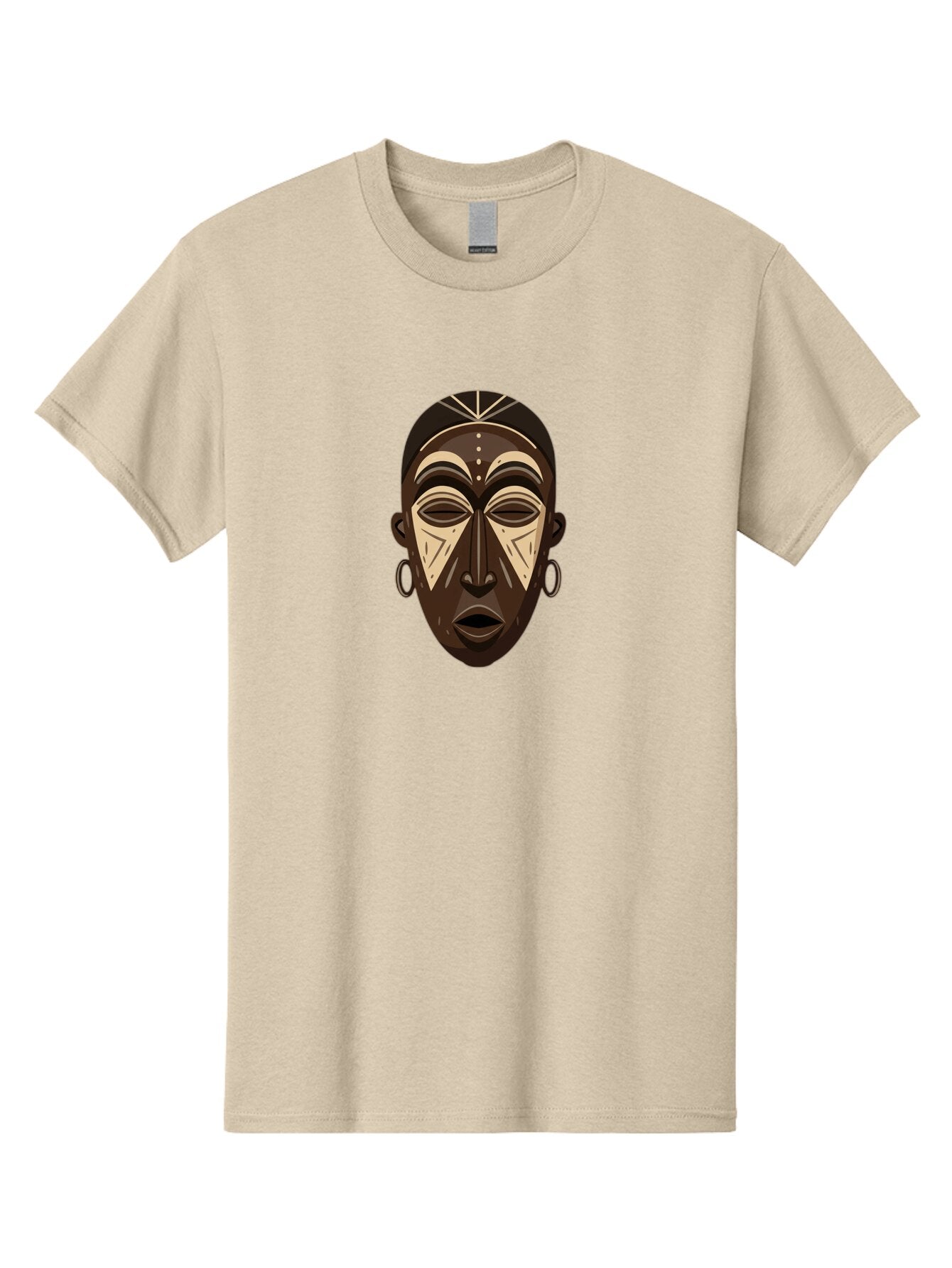African-Mask Men'S Graphic Tee, 100% Cotton, Comfortable Casual Summer Wear, Machine Washable, Vintage Camera, Old Camera, Antique Camera, Black Camera, Classic Photography, Photography Equipment, Nostalgic Device, Film Camera, Camera Art Bao033 8