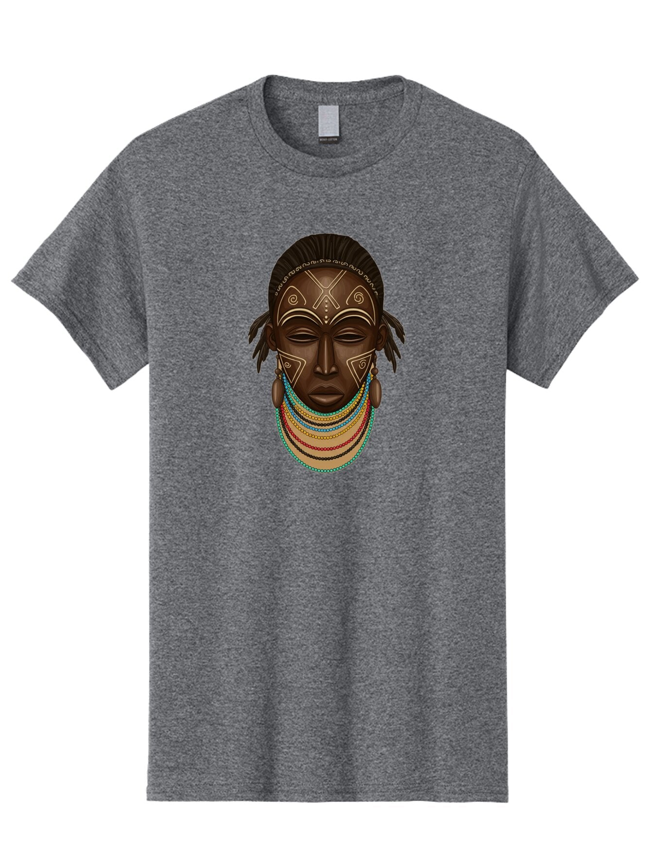 African-Woman-Portrait-1 Men'S Graphic Tee, 100% Cotton, Comfortable Casual Summer Wear, Machine Washable, Vintage Camera, Old Camera, Antique Camera, Black Camera, Classic Photography, Photography Equipment, Nostalgic Device, Film Camera, Bao034 12