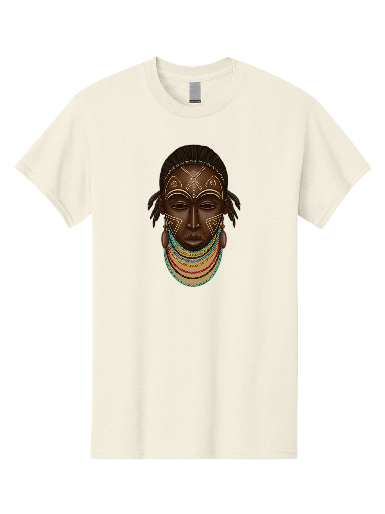 African-Woman-Portrait-1 Men'S Graphic Tee, 100% Cotton, Comfortable Casual Summer Wear, Machine Washable, Vintage Camera, Old Camera, Antique Camera, Black Camera, Classic Photography, Photography Equipment, Nostalgic Device, Film Camera, Bao034 11