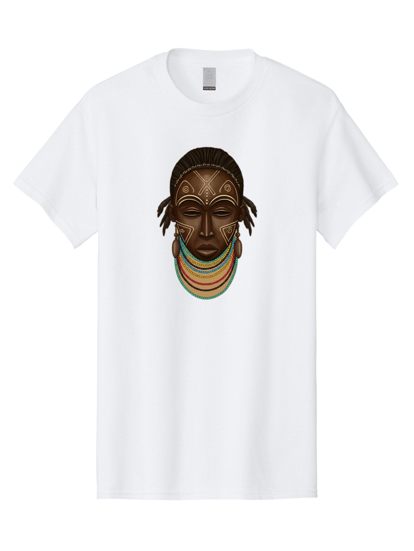 African-Woman-Portrait-1 Men'S Graphic Tee, 100% Cotton, Comfortable Casual Summer Wear, Machine Washable, Vintage Camera, Old Camera, Antique Camera, Black Camera, Classic Photography, Photography Equipment, Nostalgic Device, Film Camera, Bao034 5