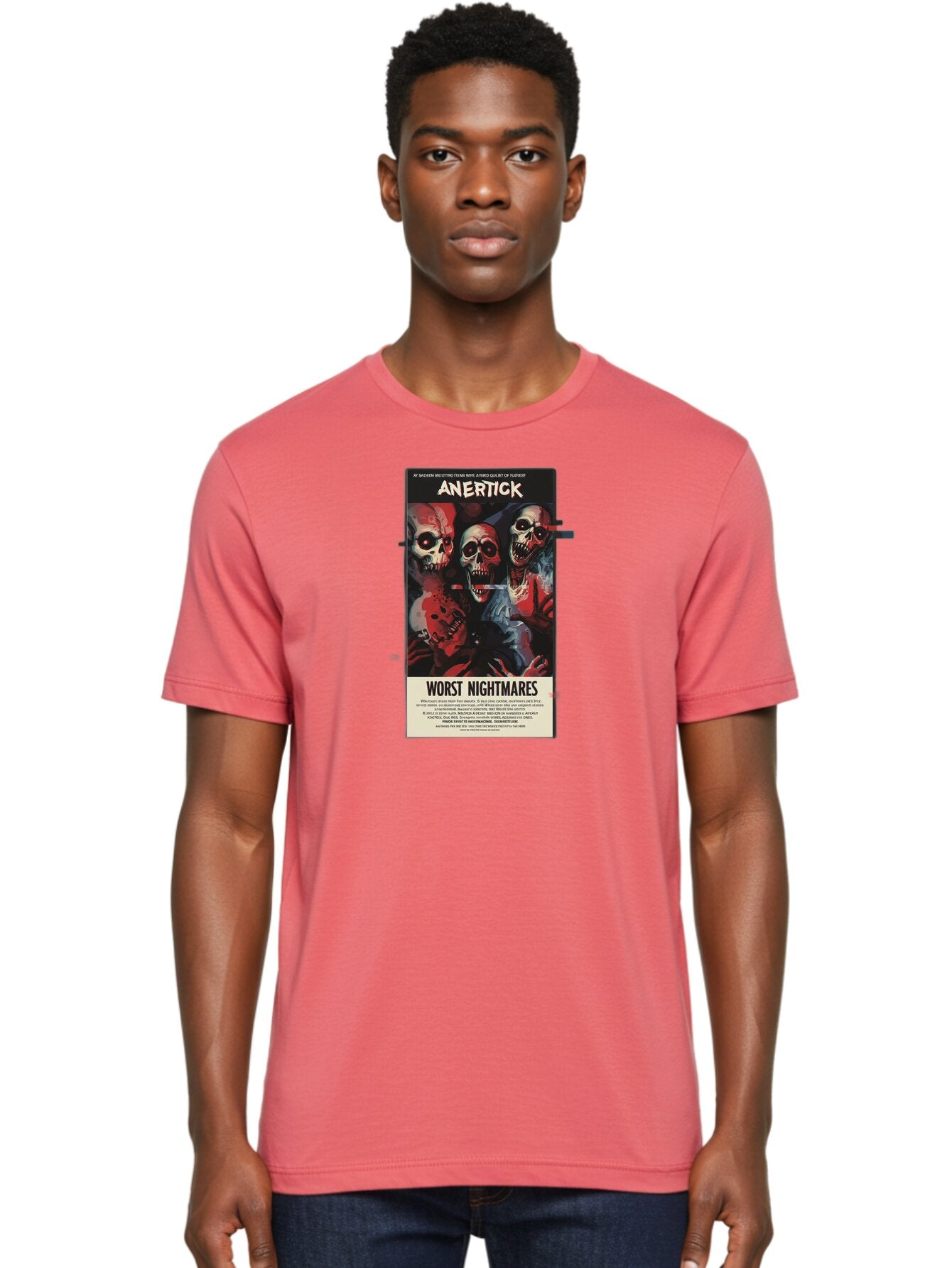 Anertick-Worst-Nightmares Men'S Graphic Tee, 100% Cotton, Comfortable Casual Summer Wear, Machine Washable, Vintage Camera, Old Camera, Antique Camera, Black Camera, Classic Photography, Photography Equipment, Nostalgic Device, Film Camera, Bao050 23