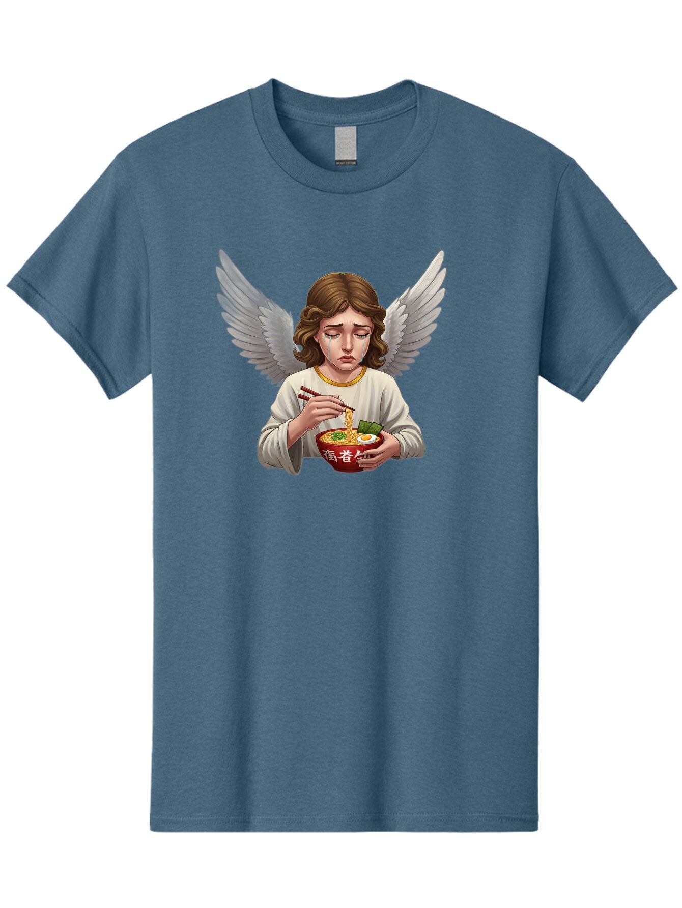 Angel-Eating-Ramen-2 Men'S Graphic Tee, 100% Cotton, Comfortable Casual Summer Wear, Machine Washable, Vintage Camera, Old Camera, Antique Camera, Black Camera, Classic Photography, Photography Equipment, Nostalgic Device, Film Camera, Bao053 9