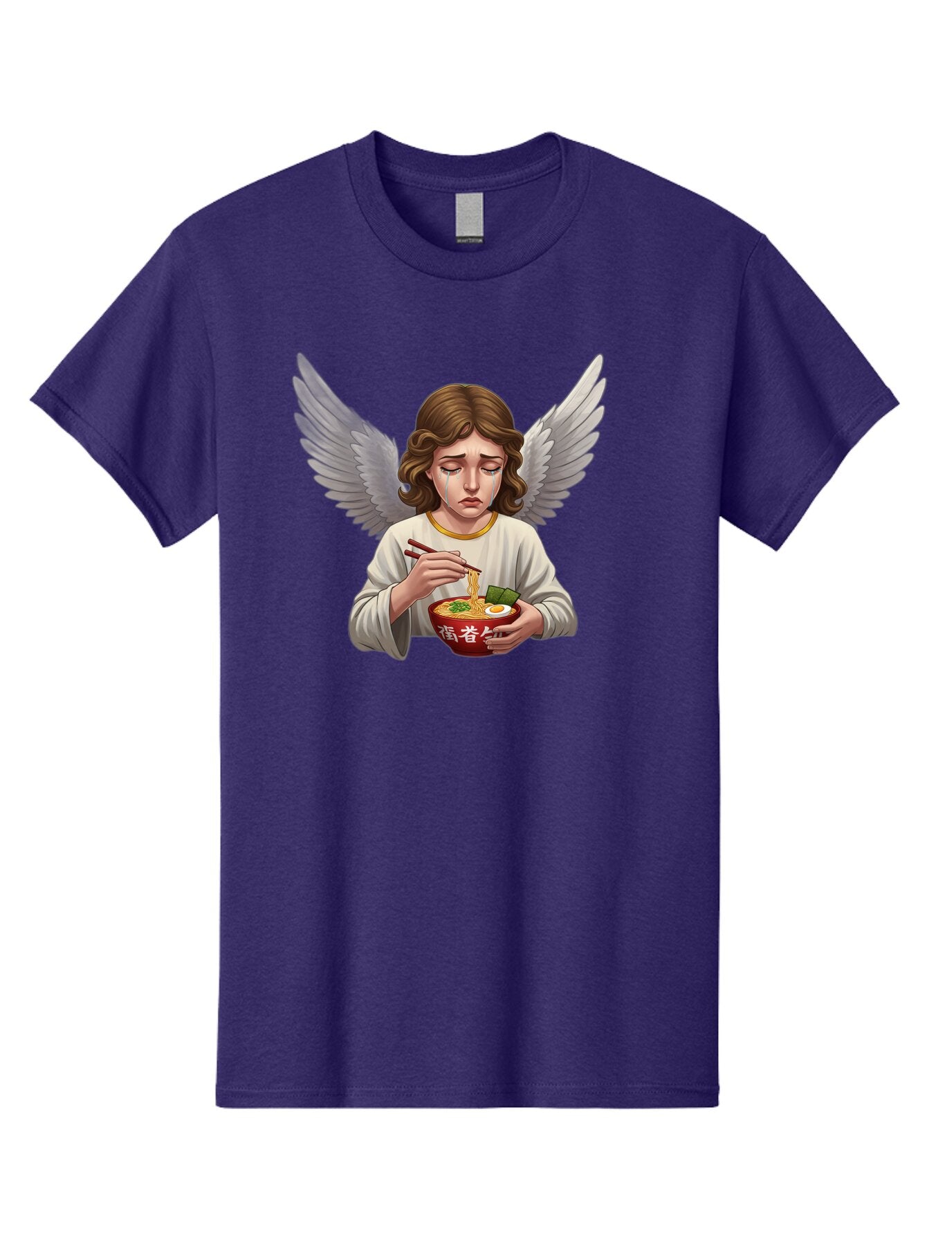 Angel-Eating-Ramen-2 Men'S Graphic Tee, 100% Cotton, Comfortable Casual Summer Wear, Machine Washable, Vintage Camera, Old Camera, Antique Camera, Black Camera, Classic Photography, Photography Equipment, Nostalgic Device, Film Camera, Bao053 10