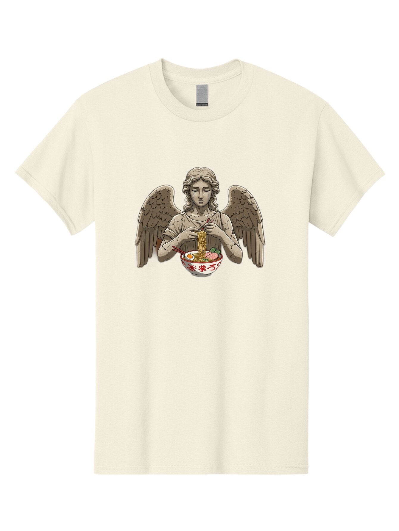 Angel-Eating-Ramen-3 Men'S Graphic Tee, 100% Cotton, Comfortable Casual Summer Wear, Machine Washable, Vintage Camera, Old Camera, Antique Camera, Black Camera, Classic Photography, Photography Equipment, Nostalgic Device, Film Camera, Bao054 9