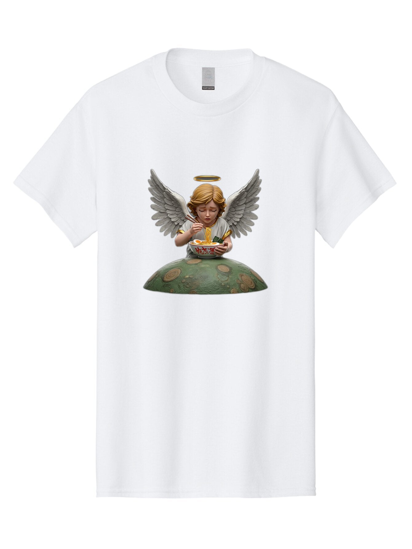 Angel-Eating-Ramen-4 Men'S Graphic Tee, 100% Cotton, Comfortable Casual Summer Wear, Machine Washable, Vintage Camera, Old Camera, Antique Camera, Black Camera, Classic Photography, Photography Equipment, Nostalgic Device, Film Camera, Bao055 11